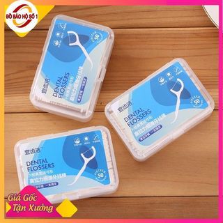 ( COMBO 6 HỘP - 300 CÁI ) Chiếc Tăm Chỉ Nha Khoa Dental Flossers, Tăm Chỉ Nha Khoa Sợi Chỉ Mảnh, Siêu Dai yoyostore