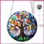 Cửa sổ Suncatcher Mặt dây chuyền trang trí đầy màu sắc Máy làm cầu vồng Trang trí nghệ thuật treo tường có dây chuyền cho cửa hàng sân vườn ngoài trờiidaevn
