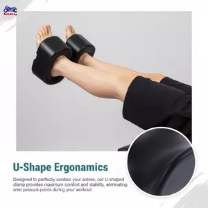 XOITOP Hình Chữ U Đảo Ngược Bàn Kẹp Chân Đệm Bọt Mềm Thay Thế Bền Đẹp Và Thoải Mái Cho Thiết Bị Tập Gym Tại Nhà Thể Dục Sử Dụng VN