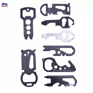 XOITOP Dụng cụ mở thẻ dụng cụ đa chức năng ngoài trời Móc khóa với công cụ tiện ích đa năng VN