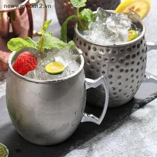 Cốc thép không gỉ 530ml kiểu Moscow Mule, dùng cho bia/cà phê/sữa, bền đẹp