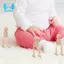 7 Chiếc Trống Bằng Gỗ Hoạt Hình Hình Hình: DIY Tranh Robot Nhân Vật Chung Nhân Vật Robot Peg Doll Cho DIY