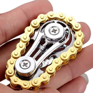 < Pluscloth > Đồ chơi Spinner Fidget Chain để giảm căng thẳng Giảm lo âu Hợp kim kẽm Đồ chơi để bàn đầu ngón tay bền Hoàn hảo cho thư giãn văn phòng tại nhà Quà tặng phổ biến Đông Nam Á