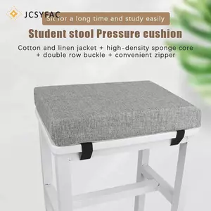 JCSYFAC Đệm Học Sinh Lớp Học Ghế Đệm Bọt Biển Đệm Ký Túc Xá Thiện Ghế Đệm Học Sinh Trung Học Mông Đệm Mới