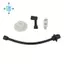 Bộ 5 Bơm Dầu Lọc Ống Ống Dòng Dầu Vòi Tuabin Bộ 4500 5200 5800 45CC 52CC 58CC Phụ Tùng Cưa Xích