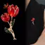 Trâm cài hoa tulip tráng men đẹp dành cho nữ Trâm cài hoa tulip cho túi đựng quần áo Trâm cài hoa cho nữ cho bữa tiệc khiêu vũ tiệc cưới