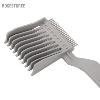 Rosestoree Cắt Tóc Bấm Lược Nhẹ Công Thái Tròn Răng Chuyên Nghiệp Làm Dày Đầu Dẹt Kiểu Tóc Cho Salon Tóc