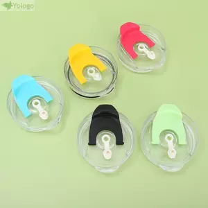 Vỏ chai nước YOLOGO, Thay thế nắp cốc chống tràn, Di động trong suốt 40oz Niêm phong nắp cốc nước Phụ kiện cốc nước