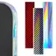 SAIA Pickleball Vợt Cạnh Miếng Dán, Băng Bảo Vệ Khung Lấp Lánh Laser Hấp Thụ Sốc, Chống Trầy Xước Phong Cách Chống Rơi Dạ Quang Pickleball Paddle Edge Tape Sử Dụng Giải Đấu