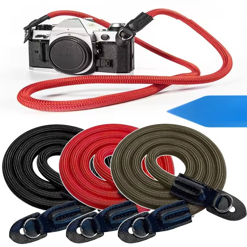 Dây đeo Cổ Tay Máy ảnh, Nylon Cao Cấp, Chống Mài Mòn, An Toàn, Nhiều Màu, Phù Hợp Nhiều Máy ảnh