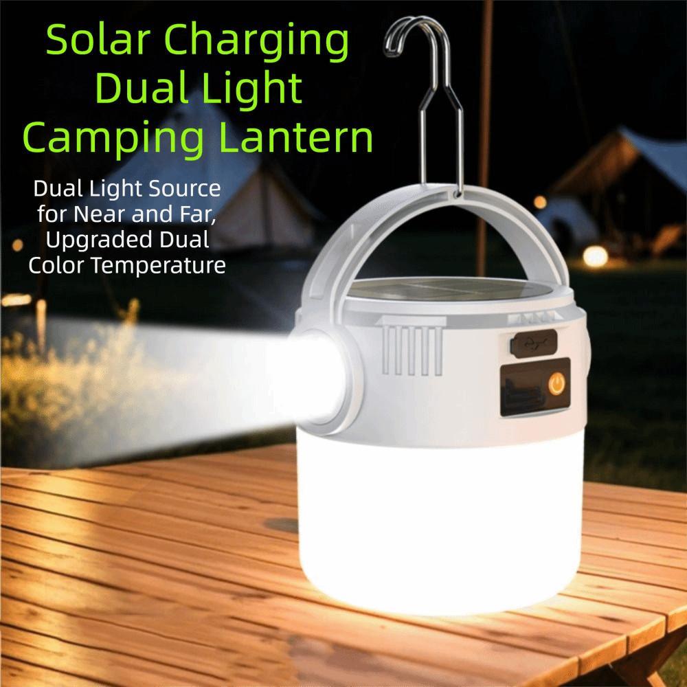 Đèn LED Sạc Năng Lượng Mặt Trời & USB Chính Hãng–Đèn Siêu Sáng Cầm Tay Chống Nước Dùng Khi Mất Điện
