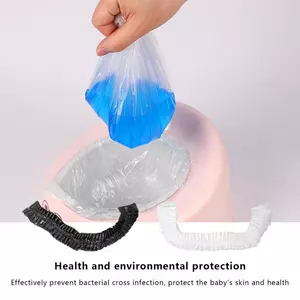 100 Gói Lót Ghế Bô Túi Vệ Sinh Dùng Một Lần Túi Vệ Sinh Túi Vệ Sinh Cho Trẻ Tập Đi Ngoài Trời Du Lịch mueadsyvn