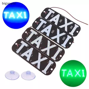 Bigapple 12V Đèn LED Nhiều Màu Sắc Taxi Kính Chắn Gió Đèn Báo Phụ Kiện Ô Tô Trống Cab Ký Đèn RDG
