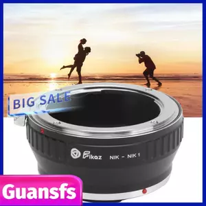 Guansfs Bộ chuyển đổi ống kính để phù hợp với 1 Mount Camera J1 J2 J3 J4 J5 V1 V2 V3 S1, v.v.