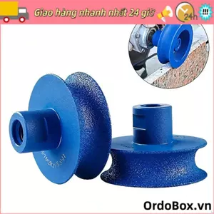 Bánh mài cạnh bán nguyệt ORDOBOX, Đĩa mài góc đa chức năng Đĩa mài đá lõm, Viền gạch men di động 10 / 20mm