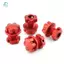 Splined Wheel Hex Hub Adapter 8654 cho 1 / 10 E- 2.0 1 / 8 Sledge RC Xe Nâng Cấp Phần Phụ Kiện Kim Loại, Xanh Dương