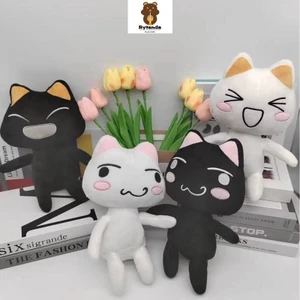 Rytanda Toro Inoue Sang Trọng Mèo Đen Sang Trọng Đồ Chơi Cho Bé Trai Bé Gái Thú Nhồi Bông Búp Bê Mèo Mèo Mèo Đen Dễ Thương Plushie Đầy Thú Nhồi Bông Mèo Quà Tặng Sinh Nhật Giáng Sinh Cho Trẻ Em