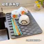 Mặt bàn Độ dốc Silicone thoát nước Thảm nhà bếp Chống bỏng Cách nhiệt Nồi Thảm dày Mặt bàn Thảm chống trượt Tấm cố định OFTR
