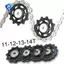 Xe đạp leo núi đường trường với bánh xe dẫn hướng derailleur 13T, vòng bi kim loại