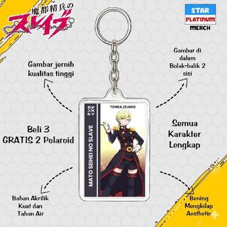 Gantungan Kunci Mato Seihei no Slave - Keychain Demon Slave Mato Seihei no Slave - Ganci Anime - Gantungan Kunci Tenka