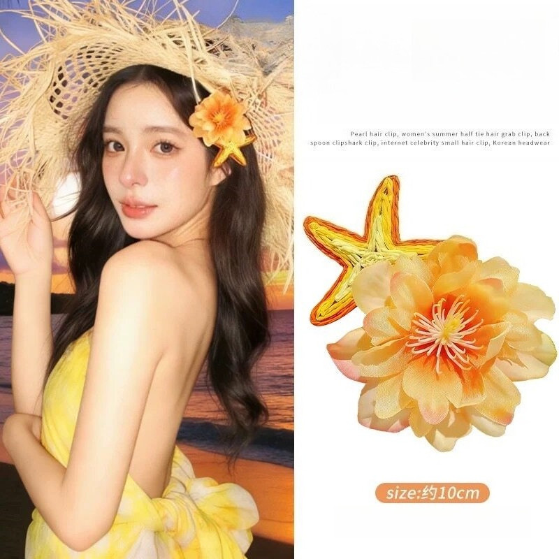 Kẹp Tóc Tua Ruaa Hoa Nữ Xu Hướng Mới - Style Du Lịch Biển