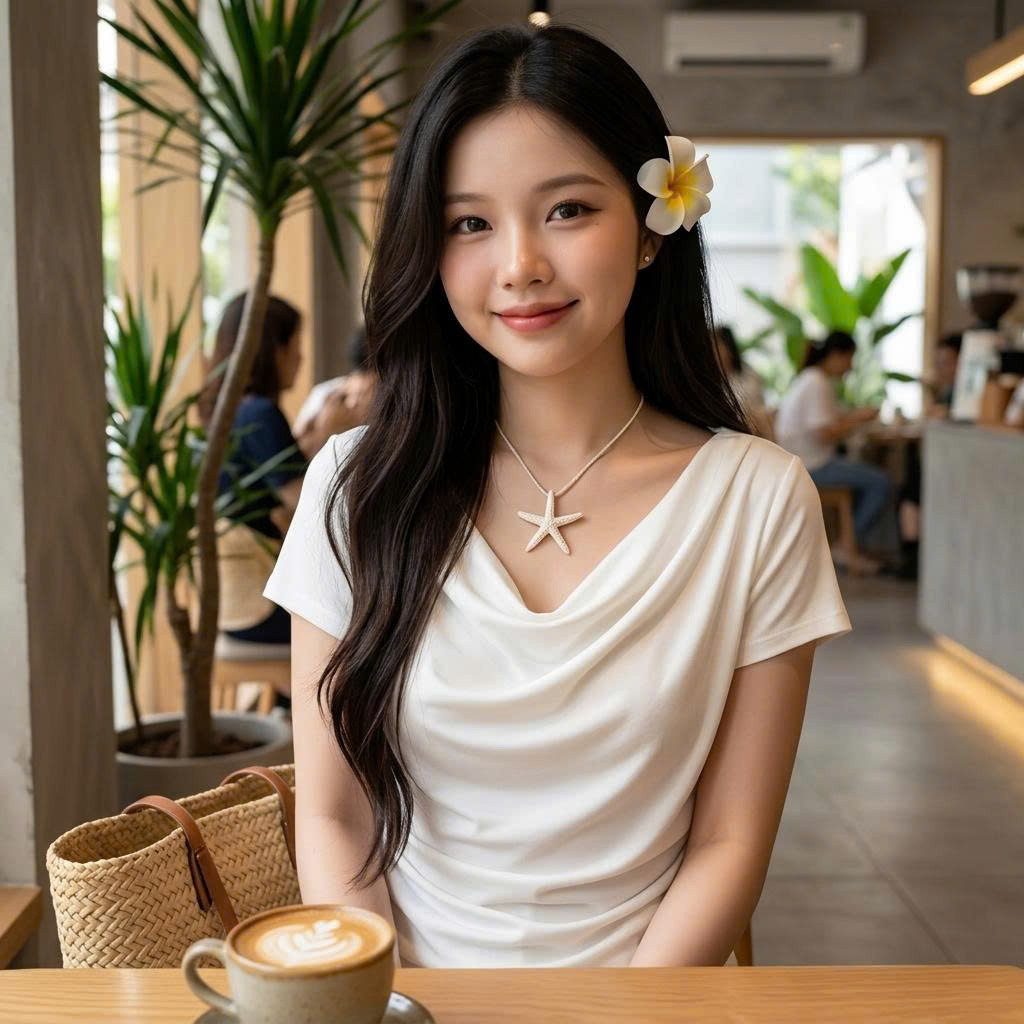 A008 Áo Thun Dáng Ôm Cổ Đổ Thời Trang Cuốn Hút Cho Nàng T071 Linh Tây.Clothing