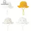 Nhíp Cho Bé Cotton Buet Mũ Trẻ Em Mới Mũ Ngoài Trời Bé Trai Bé Gái In Panama Mũ Unisex Đi Biển Mũ Câu Cá VN