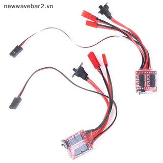[Mới] 20A ESC 30A ESC Tốc độ động cơ RC ESC 2KHz Phanh bàn chải lùi phía trước.