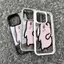 Lợn bột ngẩn người Đối với iPhone 17PROMAX trường hợp điện thoại 16/15 rõ ràng hút từ 14