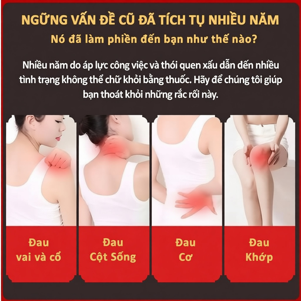 COMBO 3 Túi 150 miếng Cao dán gừng giảm đau mỏi xương khớp, tê bì tay chân