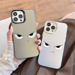 Ốp Lưng Cho Realme C65 C55 C53 C51 C25 C20 C15 C12 C11 5i Note 50 30A 20 A77S A33 A18 A17K A16K A16E A15S A5S A9 A3S Mạ Acrylic IMD Case Motif Mắt Dễ Thương CYIM295
