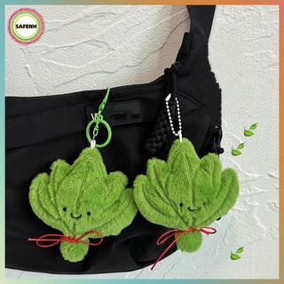 Mặt dây chuyền sang trọng lá bưởi xanh hoạt hình SAFENH - Luy Charm cho gia đình, ô tô, Bapa VN