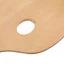 Bảng sơn gỗ BEABOUT, Bảng trộn kín bằng gỗ cao cấp 11,8 × 7,9in, Tuổi thọ cao Điều trị bề mặt kín Dung tích lớn Khay màu nghệ thuật vuông Tranh Acrylic