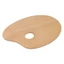 Bảng sơn gỗ BEABOUT, Bảng trộn kín bằng gỗ cao cấp 11,8 × 7,9in, Tuổi thọ cao Điều trị bề mặt kín Dung tích lớn Khay màu nghệ thuật vuông Tranh Acrylic