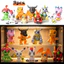 9 Cái / bộ 4-5cm Digimon Phiêu Lưu Anime Hình Agumon Tailmon Gabumon Piyomon Tentomon Palmon Gomamon Patamon Q Phiên Bản PVC Nhân Vật Hành Động Mô Hình Đồ Chơi Búp Bê
