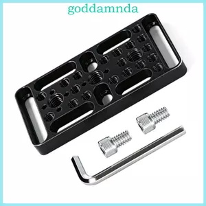 Tấm đế máy ảnh GODD Tấm phô mai dài mở rộng với nhiều sợi 1 4inch-20