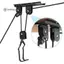 < WHPHous-t > Hệ thống ròng rọc nâng xe đạp trần 60kg Xe đạp nâng trên cao Ra để bảo quản dễ dàng Đẹp
