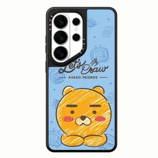 Ốp lưng Phone Case cứng hình gấu đào từ tính cho Samsung Galaxy S26 25 24 23 UItra S26 25 24 23 Plus Vỏ bảo vệ chống sốc