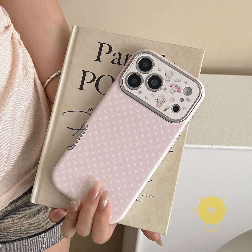 Phone Case For iPhone 17 Pro Max 16 15 14 TPU Kitty Aesthetic Korean Cute