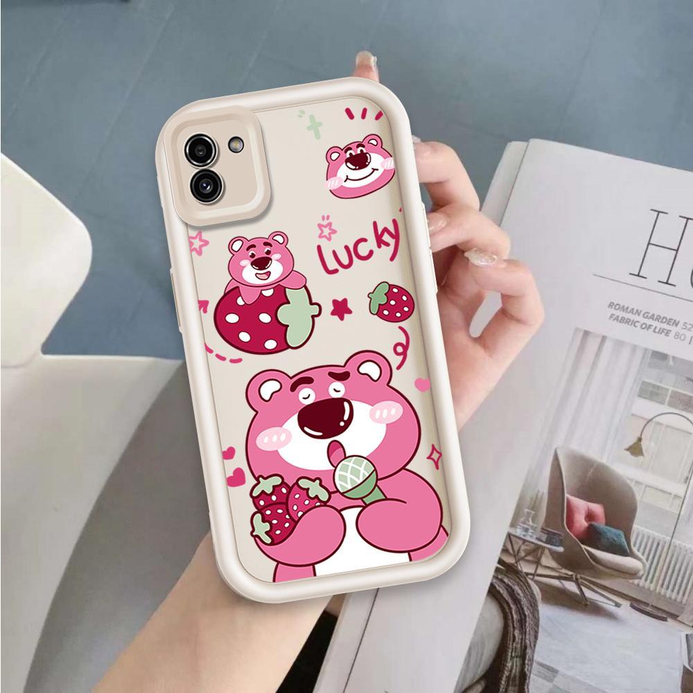 Ốp Lưng Cho Samsung A03 Hoạt Hình Silicon Xu Hướng Mềm Ốp lưng TPU Toy Story Lotso Angel Eye Ốp Lưng Chống Sốc