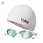 Kính bơi & Mũ bơi Bộ Kính bơi Chống sương mù Nhẹ Clear View Cao Co Giãn Di Động Có Thể Điều Chỉnh Nắp Silicon