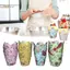 TRTR 50 Chiếc Họa Tiết Hoa Tulip Muffin Cupcake Cốc Giấy Chống Dầu Cupcake Lót Nướng Muffin Cốc Đựng Bánh Dụng Cụ Trang Trí Muffin Bọc Trường Hợp VN
