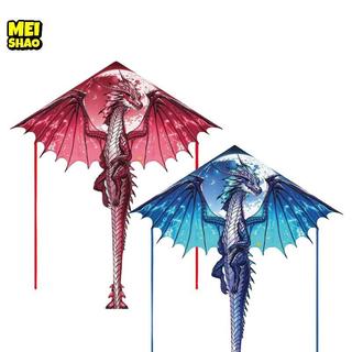MeiShao Diều Rồng Lớn Cho Trẻ Em & Người Lớn Dễ Dàng Bay Lớn Rồng Diều Đuôi Dễ Dàng Bay Diều Đồ Chơi Ngoài Trời Đẹp