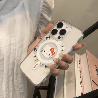 🔷Vỏ bảo vệ iPhone trong suốt nam châm họa tiết họa hoa độc đáo, không ố vàng chống va đập bền lâu in sắc nét không mờ