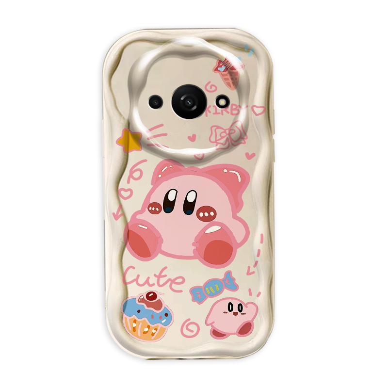 Thích hợp cho Redmi A3 / POCO C61 4G 3D Girls Soft TPU Loopy Kirby Vỏ điện thoại chống sốc