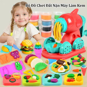 VN Children DIY Clay Noodle Maker, Đồ chơi sáng tạo cho trẻ em, Bộ đồ chơi đất sét cho trẻ em