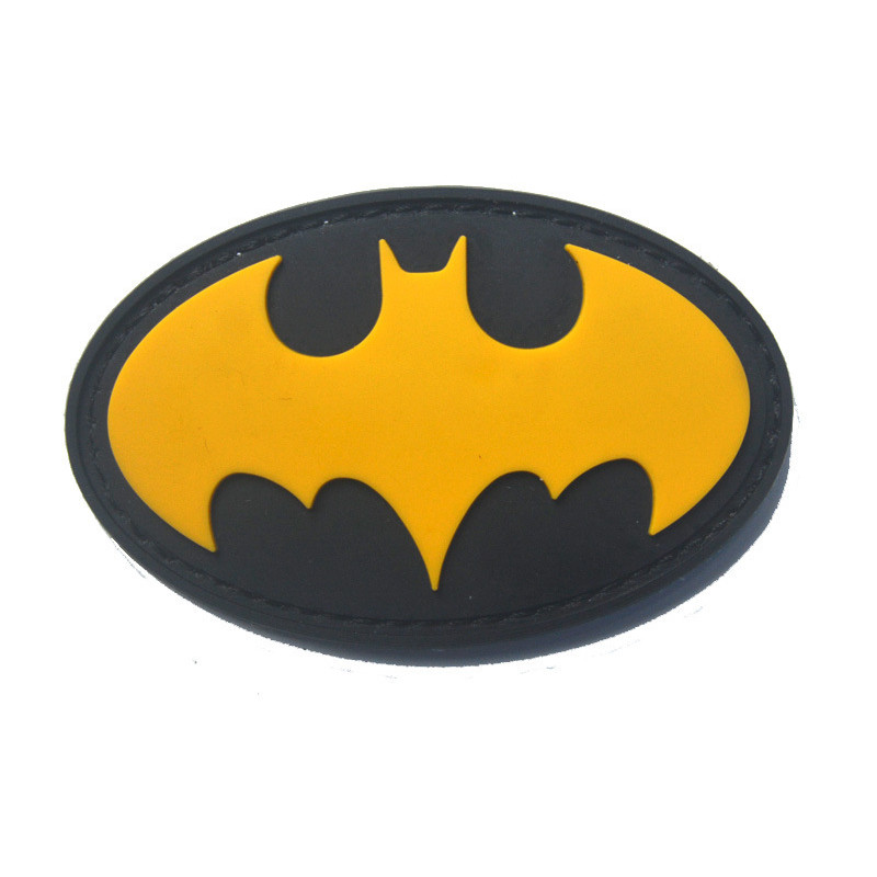 PVC Batman Băng Tay Velcro Ba Lô Ngoài Trời Phụ Kiện Túi Phụ Kiện Mát