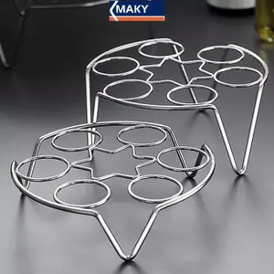 MAKY Trứng Hấp Đa Năng Ra Thép Không Gỉ Hấp Bun Bánh Bao Hấp Ra Bền Hấp Phụ Kiện Nấu Ăn VN