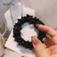 AqToCna Ngọc Trai Thanh Lịch Dây Buộc Tóc Hạt Bé Gái Scrunchies Dây Cao Su Đuôi Ngựa Giữ AqToCna