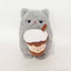 SY Melancholic Cat Plushie Kawaii Grumpy Mèo Xám Đồ Chơi Nhồi Bông Hoạt Hình Dễ Thương Đồng Hành Búp Bê Gối Mềm